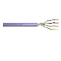 Wire U/Utp 4X2X23Awg 6 solid Cu Pvc violet 305M Øcable 6.1Mm  Dk-1611-V-305-1