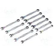 Wrench combination spanner-set rattle Joker 6000 11Pcs.  Wera.05020014001 05020014001