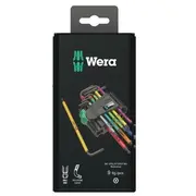 Wrench Torx-Set Tx8,Tx9,Tx10,Tx15,Tx20,Tx25,Tx27,Tx30,Tx40  Wera.05073599001 05073599001