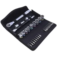 Wrenches set socket spanner Mounting 3/8 Zyklop 29Pcs.  Wera.05004051001 05004051001