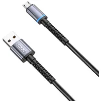 Xo cable Nb215 Usb - microUSB 1,0 m 2,4A black  6920680830107 Nb215Bk