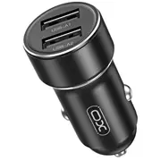 Xo Cc53 Automašīnas lādētājs 2Xusb 12W  Cc53Bk 6920680840328