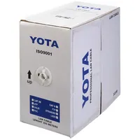 Yota iekšdarbu datorkabelis, varš, Cat5E Utp-Hq, balts, 305M  Y/Cat5E Utp-Hq 2000007072022