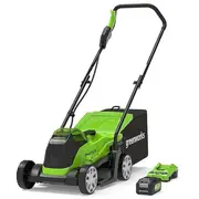 33 cm cordless mower Greenworks Gd24Lm33K4 - 2516107Ub charger  4Ah battery kit 6952909074207 Nakgrwkos0025