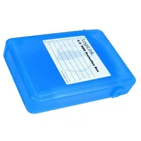 3,5 Hdd protection box for 1 Hdd, blue Logilink  Ua0133 4052792007596