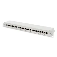 Digitus  Patch Panel Dn-91524S White Category Cat 5E Ports 24 x Rj45 Retention strength 7.7 kg Insertion force 30N max 48.2 4.4 10.9 cm 4016032241522