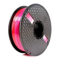 Flashforge Filament, Pla Silk Rainbow 3Dp-Pla-Sk-01-Rp 1.75 mm diameter, 1Kg / spool, Red Purple  4-3Dp-Pla-Sk-01-Rp 8716309123983