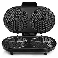 Tristar  Wf-2120 Waffle maker 1200 W Number of pastry 10 Heart shaped Black 8713016021205