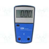 Voltmeter Lcd 3,5 digit Vac 11000V 94X150X35Mm 1 1Vdc  Rs3251