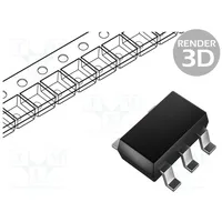 Ic voltage regulator Ldo,Linear,Fixed 3.3V 0.6A Sot25 Smd  Ap7366-33W5-7