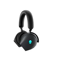 Dell Headset Alienware Tri-Mode Aw920H Wireless/Wired Over-Ear Microphone Noise canceling Wireless Dark Side of the Moon  545-Bbdq 5397184635322