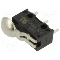 Microswitch Snap Action 0.1A/125Vac 0.1A/60Vdc Spdt On-On  Zma00A080S06Pc