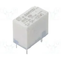 Relay electromagnetic Spst-No Ucoil 12Vdc Icontacts max 16A  Sj-Sh-112Ems