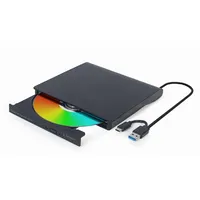 Ārējais diskdzinis Gembird External Usb Dvd drive Black  Dvd-Usb-03 8716309125130 Napgemond0003