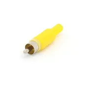 Rca Plug Male - Yellow  Ca047Y 5410329275303