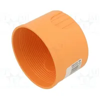 Enclosure junction box Ø 60Mm Z 40Mm plaster embedded orange  Jx-Pk-60F-Or Pk-60F Orange