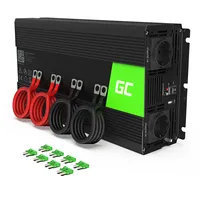 Strāvas pārveidotājs Green Cell Car Power Inverter Converter 12V to 230V 2000W/4000W  Asgces000000004 5902719427893 Inv10