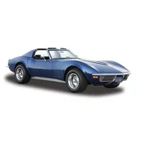 Composite model Chevrolet Corvette 1970 1/24 blue  Jomstpkcci88356 090159088356 10131202Bu