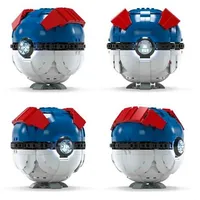 Mega Construx Large Great ball Pokemon construction set  Wpmbls0Cd043733 194735133314 Hmw04