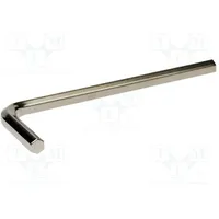 Wrench inch,hex key Hex 3/16 Overall len 85Mm steel  Sa.040601 040601