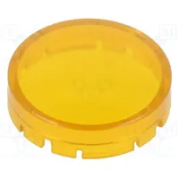 Actuator lens Rontron-R-Juwel transparent,yellow Ø19.7Mm  T22Hrrgb