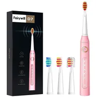 Fairywill Sonic toothbrush with head set 507 Pink  Fw-507 pink 6973734202511 033772