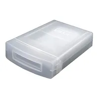 Icybox Ib-Ac602A Pojemnik do przechowywania dysków 3,5, przezroczysty  Aiicyo000000044 4250078186472
