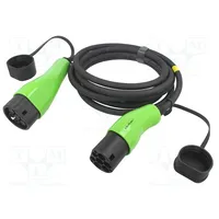 Charger eMobility 2X0.5Mm2,3X6Mm2 7Kw Ip65 Type 2,Both sides  Qoltec-52472 52472