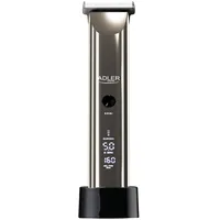 Adler Hair Clipper Ad 2834 Cordless or corded Number of length steps 4 Silver/Black  5903887802369