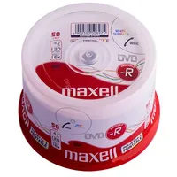Dvd-R Maxell Printable cake 50 -- 275701  Ndma275701 4902580508975