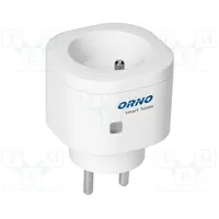 Power socket plug-in 230Vac Ip20 13A 30M Control wireless  Or-Sh-1731