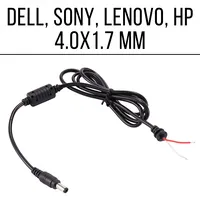 Dell, Sony, Lenovo, Hp 4.0X1.7Mm charger cable  106043307400 9854031405164