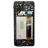 Lcd screen Samsung A137 A13 2022 with touch and frame Black original Service pack  1-4400000097233 4400000097233