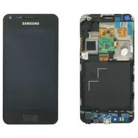 Lcd screen Samsung i9070 Galaxy S Advance with touch and frame black original Service pack  1-4400000035440 4400000035440