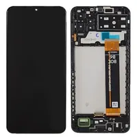 Lcd screen Samsung A137 A13 2022 with touch and frame Black original  1-4400000111809 4400000111809