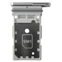 Sim card holder Samsung S918 S23 Ultra Dual Sky Blue / Lime original Service pack  1-4400000112837 4400000112837