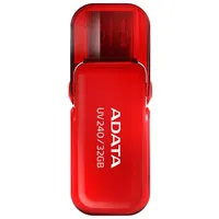 Adata Usb Flash Drive Uv240 64 Gb 2.0 Red  Auv240-64G-Rrd 4711085943118