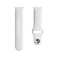 Evelatus 22Mm Silicone Loop Watch Straps S / M 110Mm White  4-Evean22Sww 4752192064334