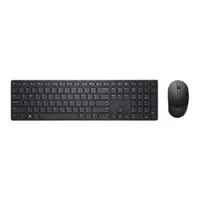 Dell Km5221W Pro  Keyboard and Mouse Set Wireless Ukrainian Black 2.4 Ghz 580-Ajrt 5397184494844