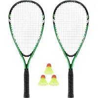 Crossminton set Nils Nrs001 2 rackets  darts case green 14-20-304 5907695594294 Badnilzes0015