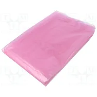 Waste bag Esd 28Um 180L 10Pcs polyetylene pink  Ers-410950013 41-095-0013