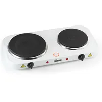 Tristar  Free standing table hob Kp-6245 Number of burners/cooking zones 2 Rotary White Electric 8713016062451