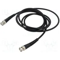 Test lead Bnc plug,both sides Len 2M black Z 50Ω  Ct2942-200