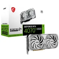 Msi Geforce Rtx 4070 Ti Super 16G Ventus 2X White Oc Nvidia 16 Gb Gddr6X  4711377171243 Vgamisnvdm203