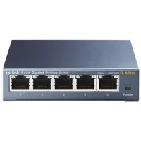 Tp-Link Tl-Sg105 L2 Gigabit Ethernet Unmanaged Switch 10/100/1000 Black  1662054 6935364021320 Wlononwcray84