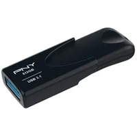 Pny Attache 4 Usb flash drive 512 Gb Type-A 3.2 Gen 1 3.1 Black  Fd512Att431Kk-Ef 3536403372897 Wlononwcrbfm6