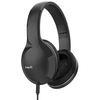 Havit wired headphones H100D on-ear black  6939119033804 060768