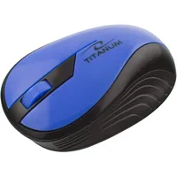 Titanium Tm114B Blue 1000Dpi Optiskā Bezvadu Datorpele  5901299904763
