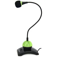 Desktop Microphone With Swith Eh130G Green  Uhespmeh130000G 5901299929001