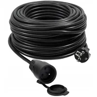 Vertex Pzo50M Retractable extension cable 50 m 3X2,5 mm Black  5903886642218 Lipvrxele0001